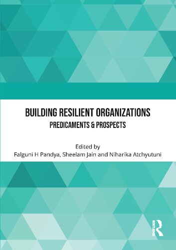 Building Resilient Organizations Predicaments Prospects Falguni H Pandya