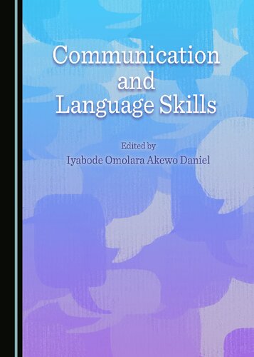 Communication And Language Skills Iyabode Omolara Akewo Daniel