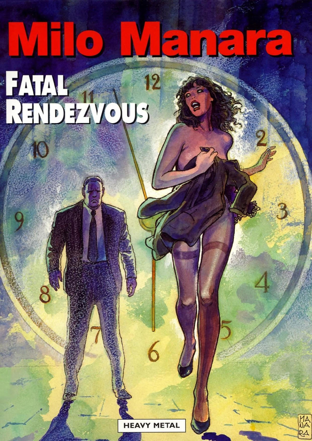 Fatal Rendezvous 1st Edition Milo Manara