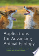 Applications For Advancing Animal Ecology Michael L Morrison
