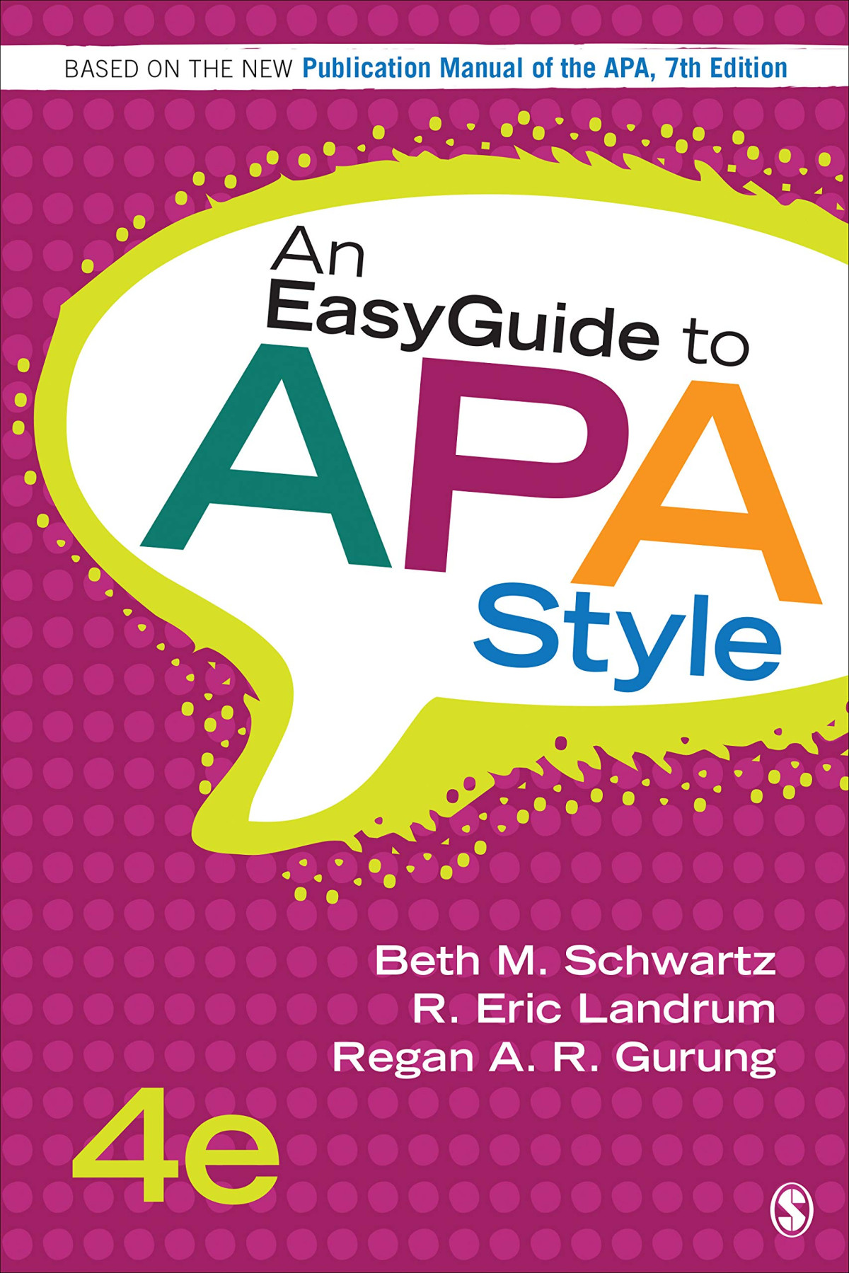 An Easyguide To Apa Style Easyguide Series 4th Edition Beth M Schwartz