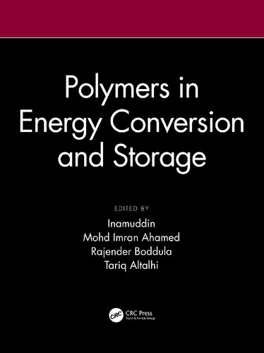 Polymers In Energy Conversion And Storage Inamuddin Mohd Imran Ahamed