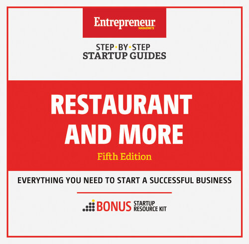 Restaurant And More Stepbystep Startup Guide Entrepreneur Media Inc