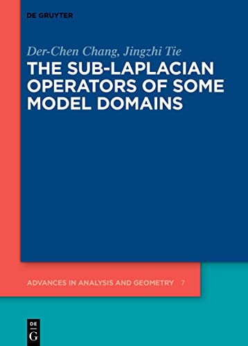 The Sublaplacian Operators Of Some Model Domains Jingzhi Tie