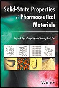Solidstate Properties Of Pharmaceutical Materials Stephen R Byrn