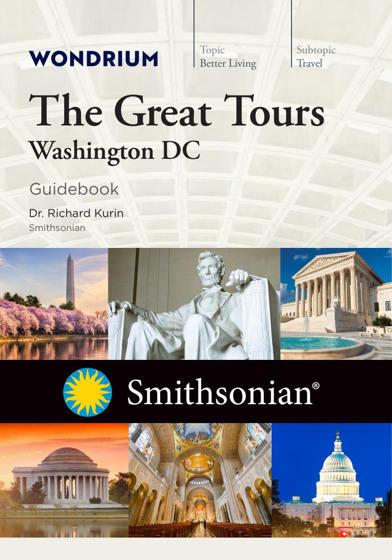 The Great Tours Washington Dc Professor Richard Kurin
