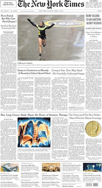 The New York Times 17 2018 Calibre