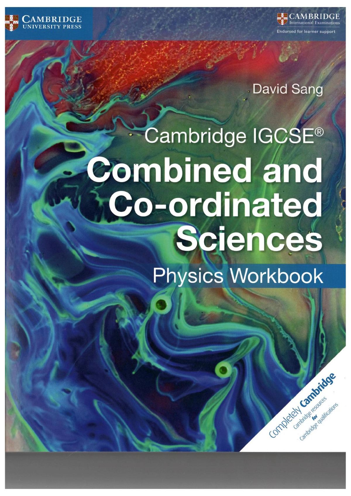 Cambridge Igcse Combined And Coordinated Sciences Physics Workbook David Sang