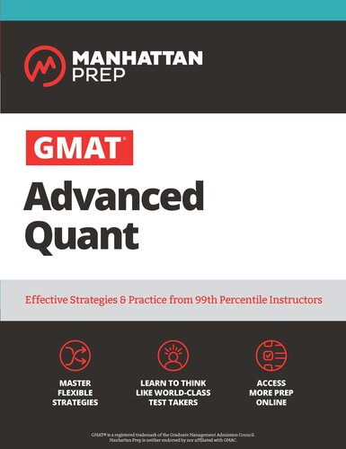 Gmat Advanced Quant Third Manhattan Prep