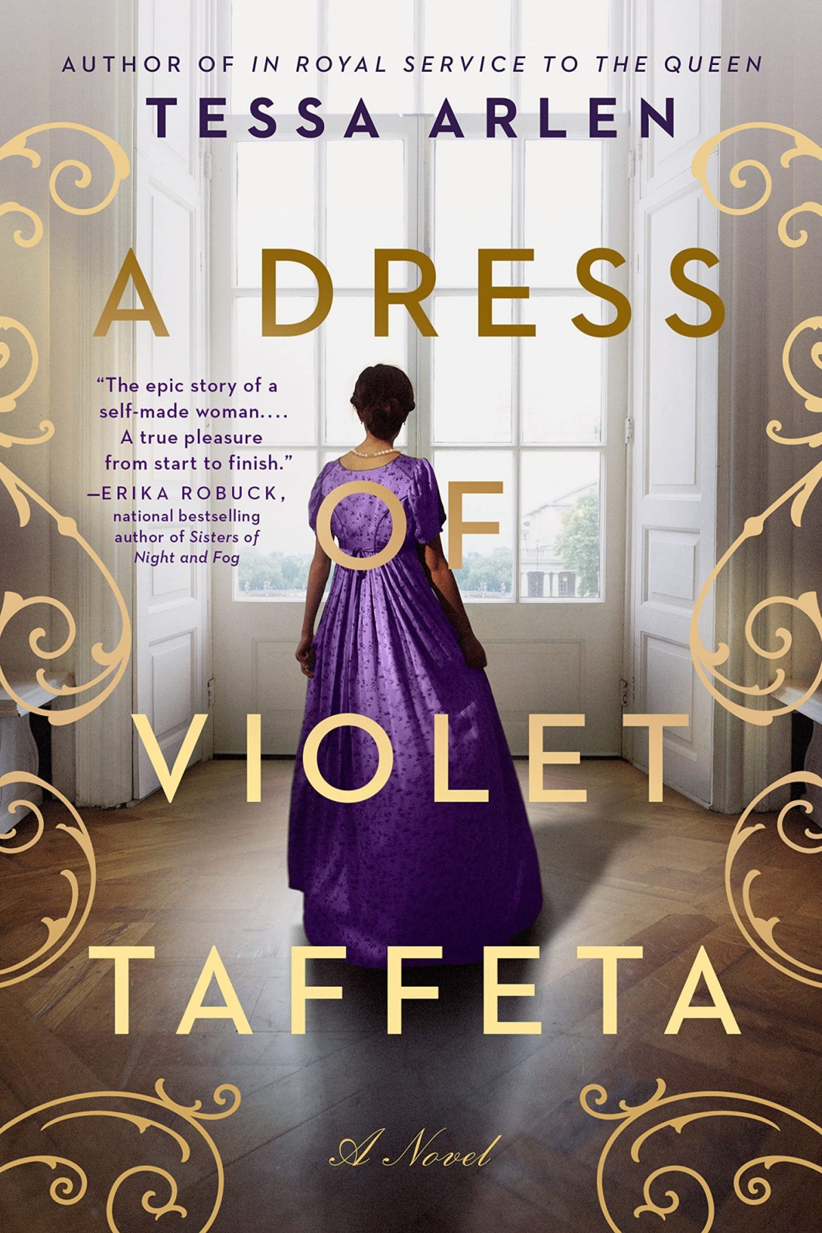 A Dress Of Violet Taffeta Tessa Arlen