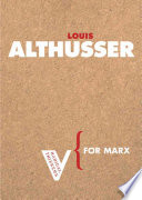 For Marx Louis Althusser Ben Brewster Translator