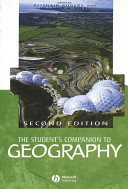 The Students Companion To Geography 2nd Edition Alisdair Rogers