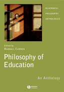 Philosophy Of Education An Anthology Randall Curren