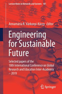 Engineering For Sustainable Future Selected Papers Of The 18th International Conference On Global Research And Education Interacademia 2019 1st Edition Annamria R Vrkonyikczy