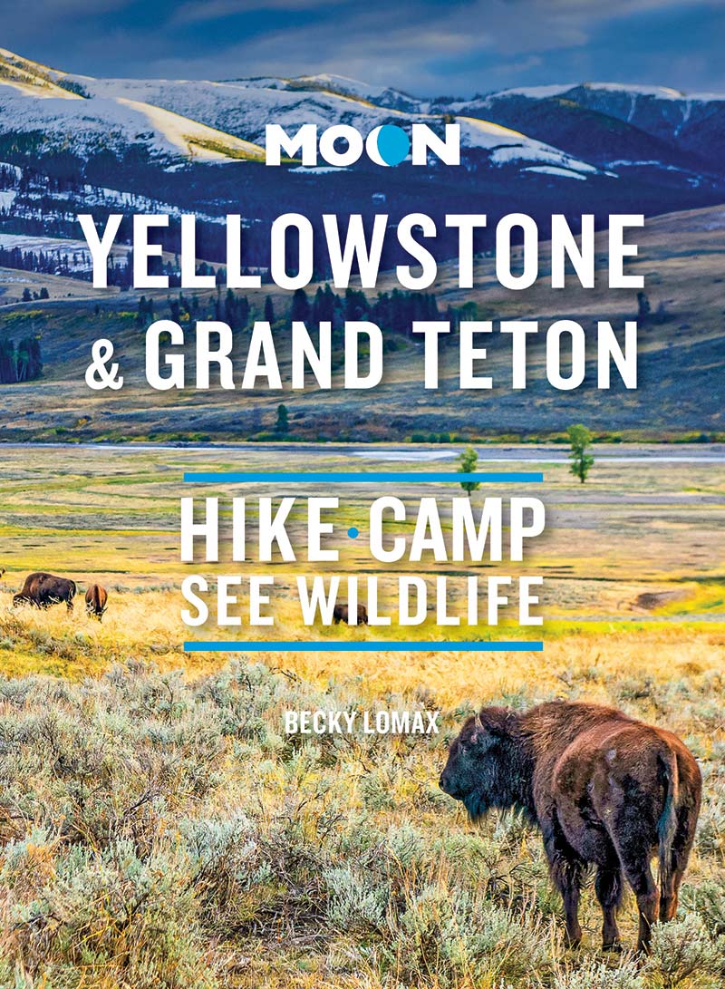 Moon Yellowstone Grand Teton Becky Lomax