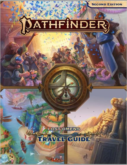 Pathfinder 2e Lost Omens Travel Guide 2nd Edition Rigbe Bendele Others