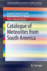Catalogue Of Meteorites From South America 1st Edition Rogelio Daniel Acevedo