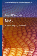 Mos2 Materials Physics And Devices 1st Edition Hui Pan Auth