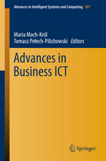 Advances In Business Ict 1st Edition Tommy Baumann Bernd Pfitzinger