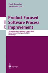 Product Focused Software Process Improvement 5th International Conference Profes 2004 Kansai Science City Japan April 58 2004 Proceedings 1st Edition Mahmood Niazi