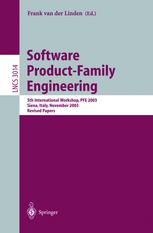 Software Productfamily Engineering 5th International Workshop Pfe 2003 Siena Italy November 46 2003 Revised Papers 1st Edition Jan Bosch