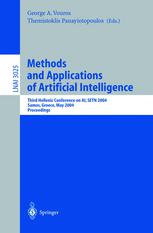 Methods And Applications Of Artificial Intelligence Third Hellenic Conference On Ai Setn 2004 Samos Greece May 58 2004 Proceedings 1st Edition Phokion G Kolaitis Auth