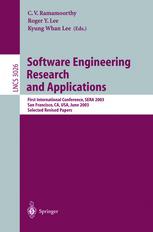 Software Engineering Research And Applications First International Conference Sera 2003 San Francisco Ca Usa June 2527 2003 Selected Revised Papers 1st Edition Barry Boehm Auth