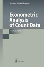 Econometric Analysis Of Count Data Professor Dr Rainer Winkelmann Auth