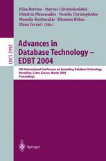 Advances In Database Technology Edbt 2004 9th International Conference On Extending Database Technology Heraklion Crete Greece March 1418 2004 1st Edition Richard Hull Auth