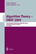 Algorithm Theory Swat 2004 9th Scandinavian Workshop On Algorithm Theory Humlebk Denmark July 810 2004 Proceedings 1st Edition Charles E Leiserson Auth