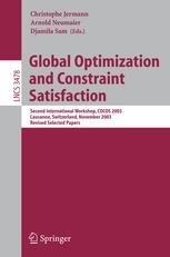 Global Optimization And Constraint Satisfaction Second International Workshop Cocos 2003 Lausanne Switzerland November 1821 2003 Revised Selected Papers 1st Edition Yahia Lebbah