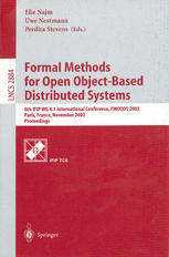 Formal Methods For Open Objectbased Distributed Systems 6th Ifip Wg 61 International Conference Fmoods 2003 Paris France November 1921 2003 Proceedings 1st Edition Bart Jacobs Auth