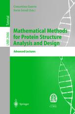 Mathematical Methods For Protein Structure Analysis And Design Cime Summer School Martina Franca Italy July 915 2000 Advanced Lectures 1st Edition Giuseppe Lancia