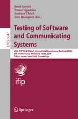 Testing Of Software And Communicating Systems 20th Ifip Tc 6wg 61 International Conference Testcom 2008 8th International Workshop Fates 2008 Tokyo Japan June 1013 2008 Proceedings 1st Edition Yutaka Yasuda Auth