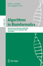 Algorithms In Bioinformatics 8th International Workshop Wabi 2008 Karlsruhe Germany September 1519 2008 Proceedings 1st Edition Eric Tannier