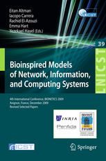 Bioinspired Models Of Network Information And Computing Systems 4th International Conference Bionetics 2009 Avignon France December 911 2009 Revised Selected Papers 1st Edition Ricardo Buettner Auth