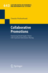 Collaborative Promotions Optimizing Retail Supply Chains With Upstream Informaton Sharing 1st Edition Daniela Wiehenbrauk Auth