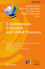 Egovernment Eservices And Global Processes Joint Ifip Tc 8 And Tc 6 International Conferences Eges 2010 And Gisp 2010 Held As Part Of Wcc 2010 Brisbane Australia September 2023 2010 Proceedings 1st Edition Marijn Janssen