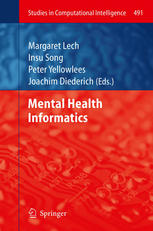 Mental Health Informatics 1st Edition Joachim Diederich Insu Song Auth