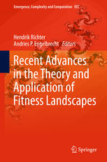 Recent Advances In The Theory And Application Of Fitness Landscapes 1st Edition Hendrik Richter Auth