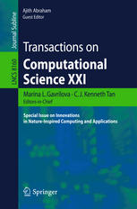 Transactions On Computational Science Xxi Special Issue On Innovations In Natureinspired Computing And Applications 1st Edition Christian B Veenhuis Auth