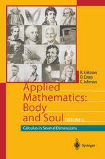 Applied Mathematics Body And Soul Calculus In Several Dimensions 1st Edition Kenneth Eriksson