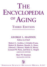 The Encyclopedia Of Aging A Comprehensive Resource In Gerontology And Geriatrics 3rd Edition George L Maddox Phd Auth