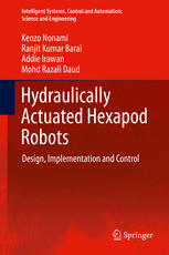 Hydraulically Actuated Hexapod Robots Design Implementation And Control 1st Edition Kenzo Nonami