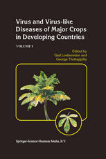 Virus And Viruslike Diseases Of Major Crops In Developing Countries 1st Edition J M Thresh Auth