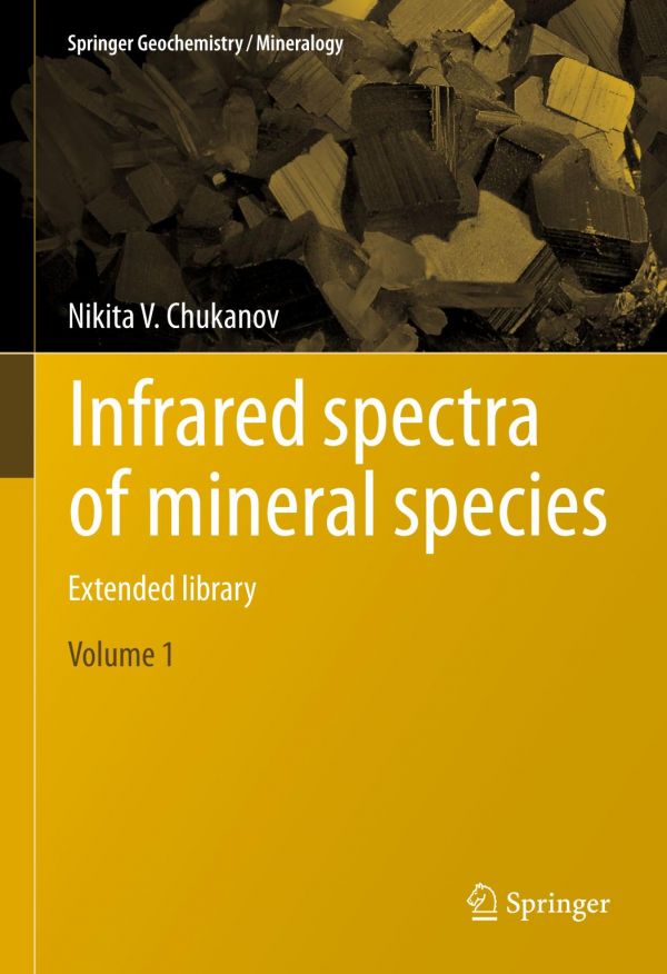Infrared Spectra Of Mineral Species Extended Library 1st Edition Nikita V Chukanov Auth