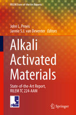 Alkali Activated Materials Stateoftheart Report Rilem Tc 224aam 1st Edition John L Provis