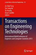 Transactions On Engineering Technologies International Multiconference Of Engineers And Computer Scientists 2013 1st Edition Gichul Yang