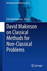 David Makinson On Classical Methods For Nonclassical Problems 1st Edition Sven Ove Hansson