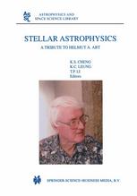 Stellar Astrophysics A Tribute To Helmut A Abt 1st Edition T Lu Auth